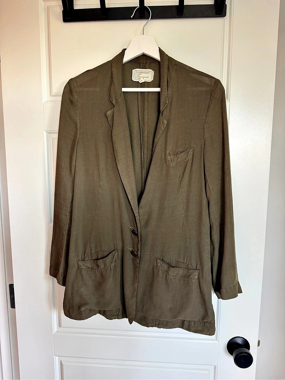Anthropologie Current/Elliott Brown Blazer (Size 4)